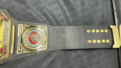 WWE World Heavyweight & WrestleMania 41 Golden Championship Replica Belts - Pack of 2