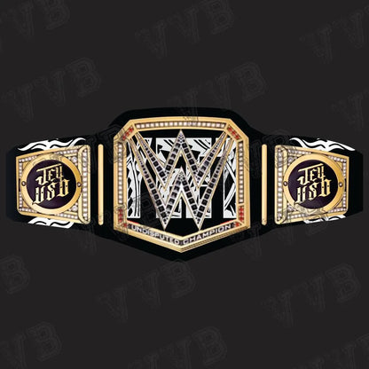 Custom Jey Uso Undisputed Championship Wrestling Replica Title Belt – 6MM