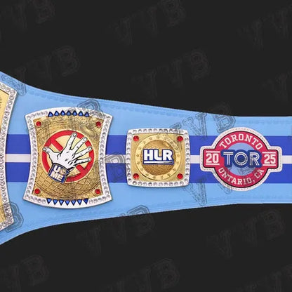 Pack of 2 - John Cena Farewell Tour 2025 Dayton & Toronto Spinner Championship Replica Belts