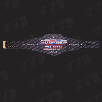 SummerSlam 2025 Undisputed Championship Belt – 6mm Diecast Replica Wrestling Title
