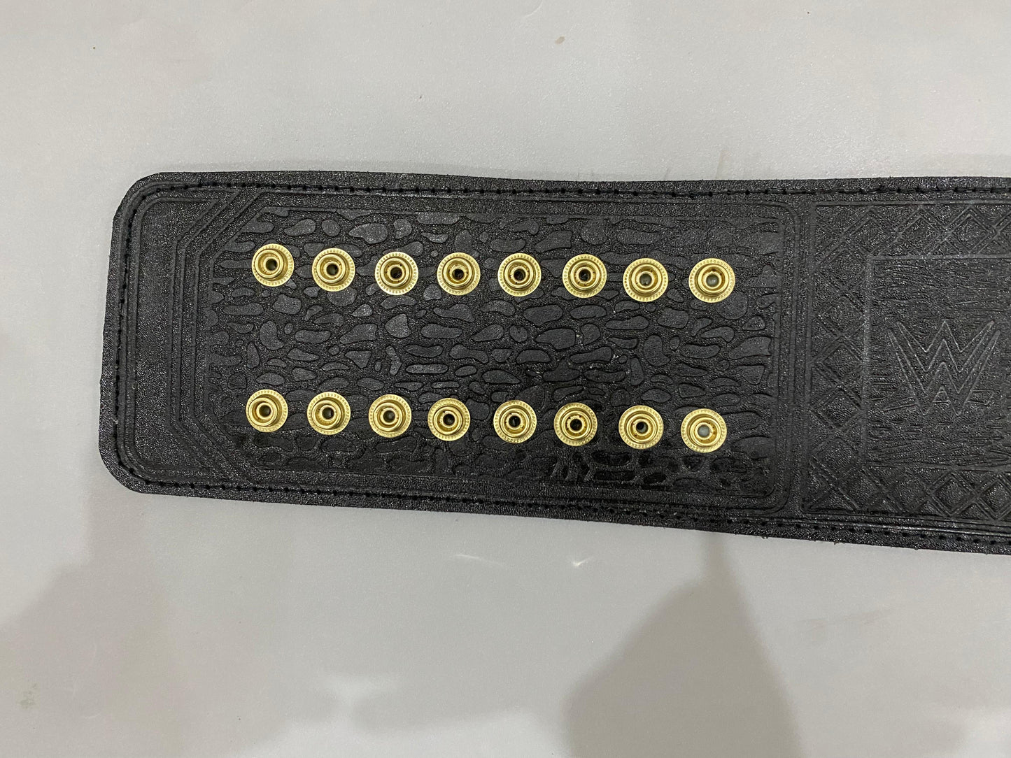 WWE CM Punk World Heavyweight Championship Replica Title Belt – 6MM Diecast Brass Wrestling Collectible Removeable Sideplates