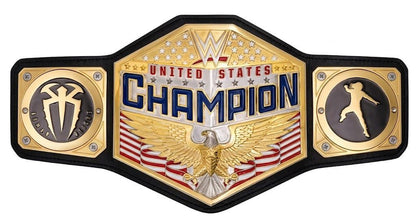 Pack of 3 Wrestling Championship Belts – Spinner 2mm, Custom 4mm, US Title 6mm Diecast