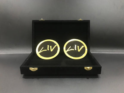 Liv Morgan Side Plates Set – 4mm Brass with Deluxe Display Box