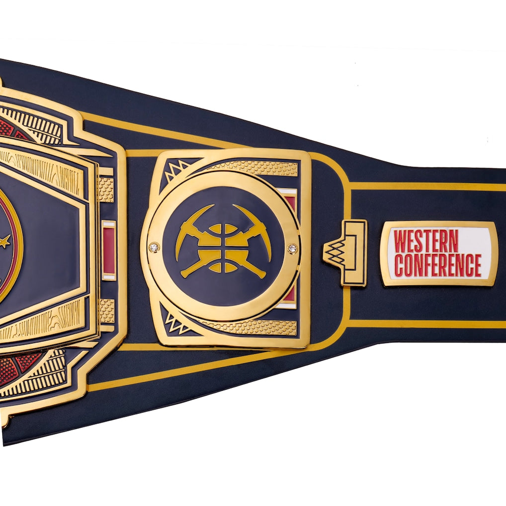 NBA Denver Nuggets WWE Legacy Championship Title Belt – Premium Brass Adult Leather Strap Custom Replica