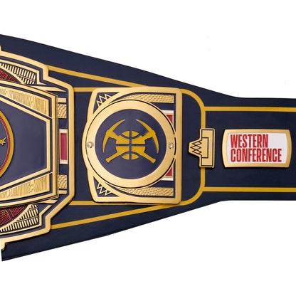 NBA Denver Nuggets WWE Legacy Championship Title Belt – Premium Brass Adult Leather Strap Custom Replica