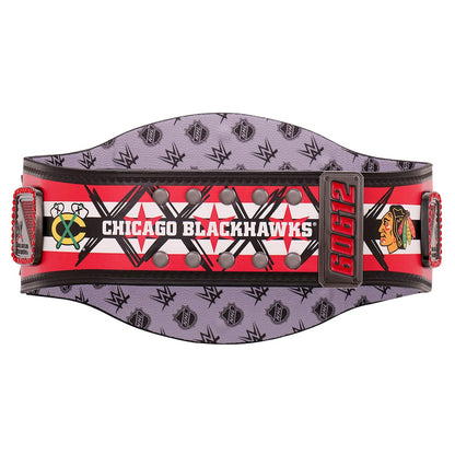 CM Punk Chicago Blackhawks Signature Series Spinner Championship Replica Title Belt