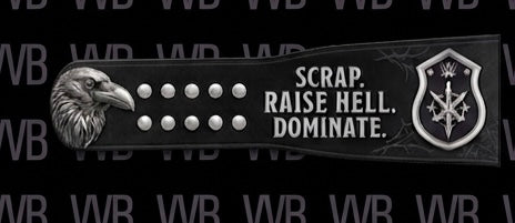 Women’s The Anti-Diva" Paige Signature Series Championship Concept Wrestling Belt Brass In Black