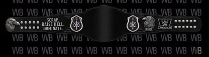 Women’s The Anti-Diva" Paige Signature Series Championship Concept Wrestling Belt Brass In Black