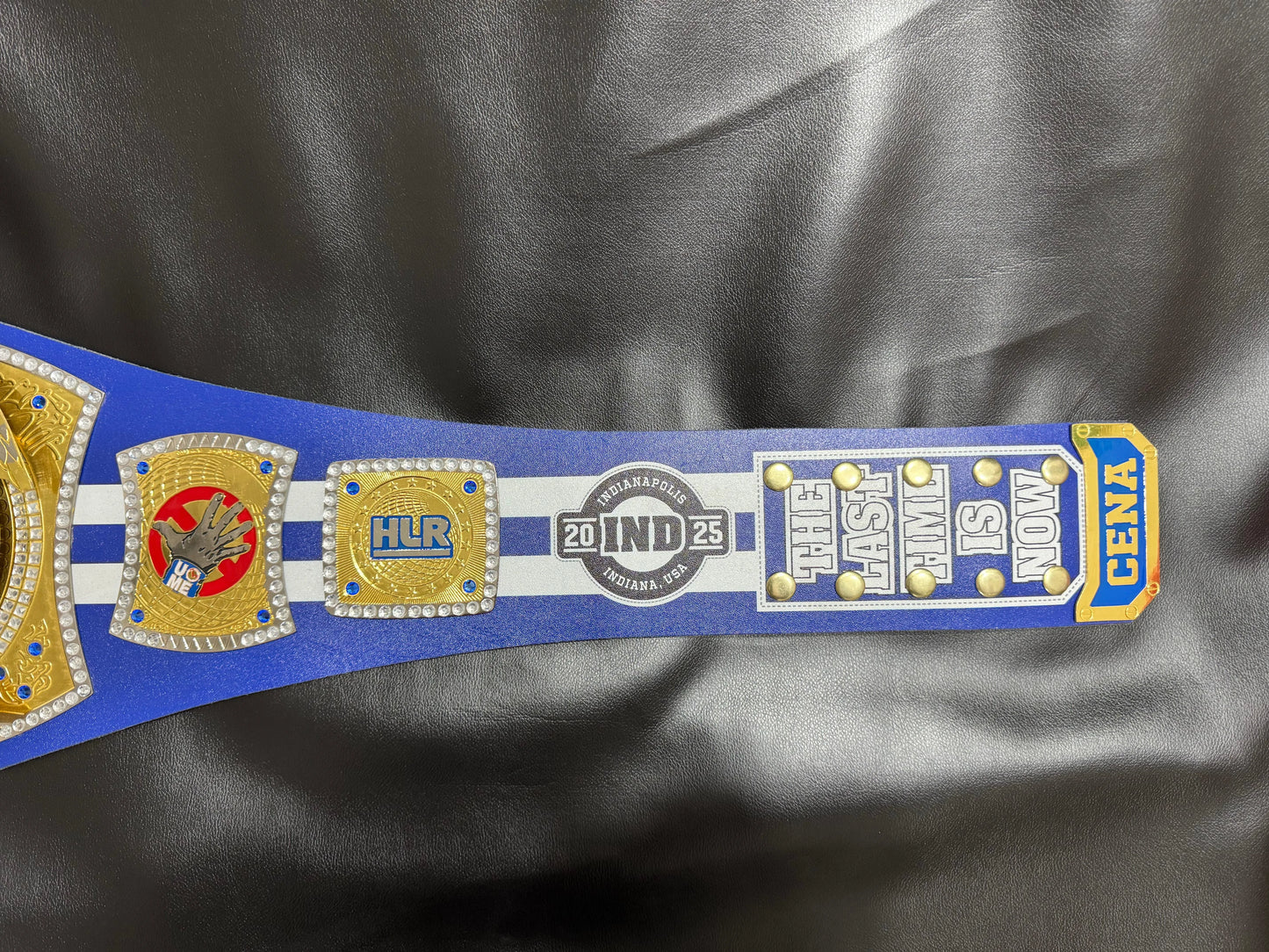 John Cena Farewell Tour 2025 Indianapolis Spinner Championship Replica Title Belt