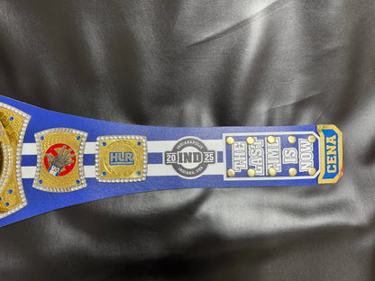 John Cena Farewell Tour 2025 Indianapolis Spinner Championship Replica Title Belt