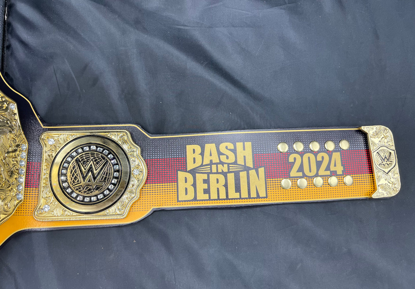 Bash in Berlin 2024 Championship World Heavyweight Title Belt – 6mm Leather