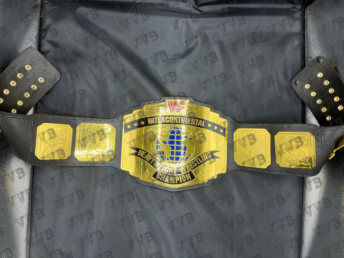 WWF New Intercontinental Heavyweight Wrestling Championship Belt - Victory Vault Belts