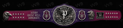 Women’s The Anti-Diva" Paige Signature Series Championship Concept Wrestling Belt Brass