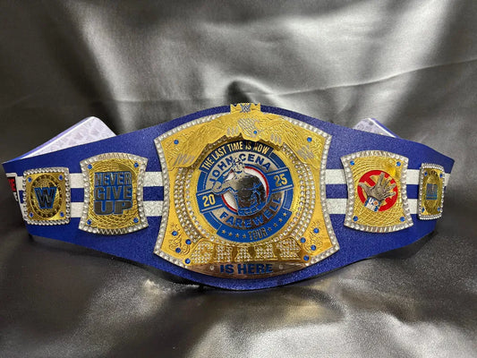 John Cena Farewell Tour 2025 Indianapolis Spinner Championship Title Belt 2MM