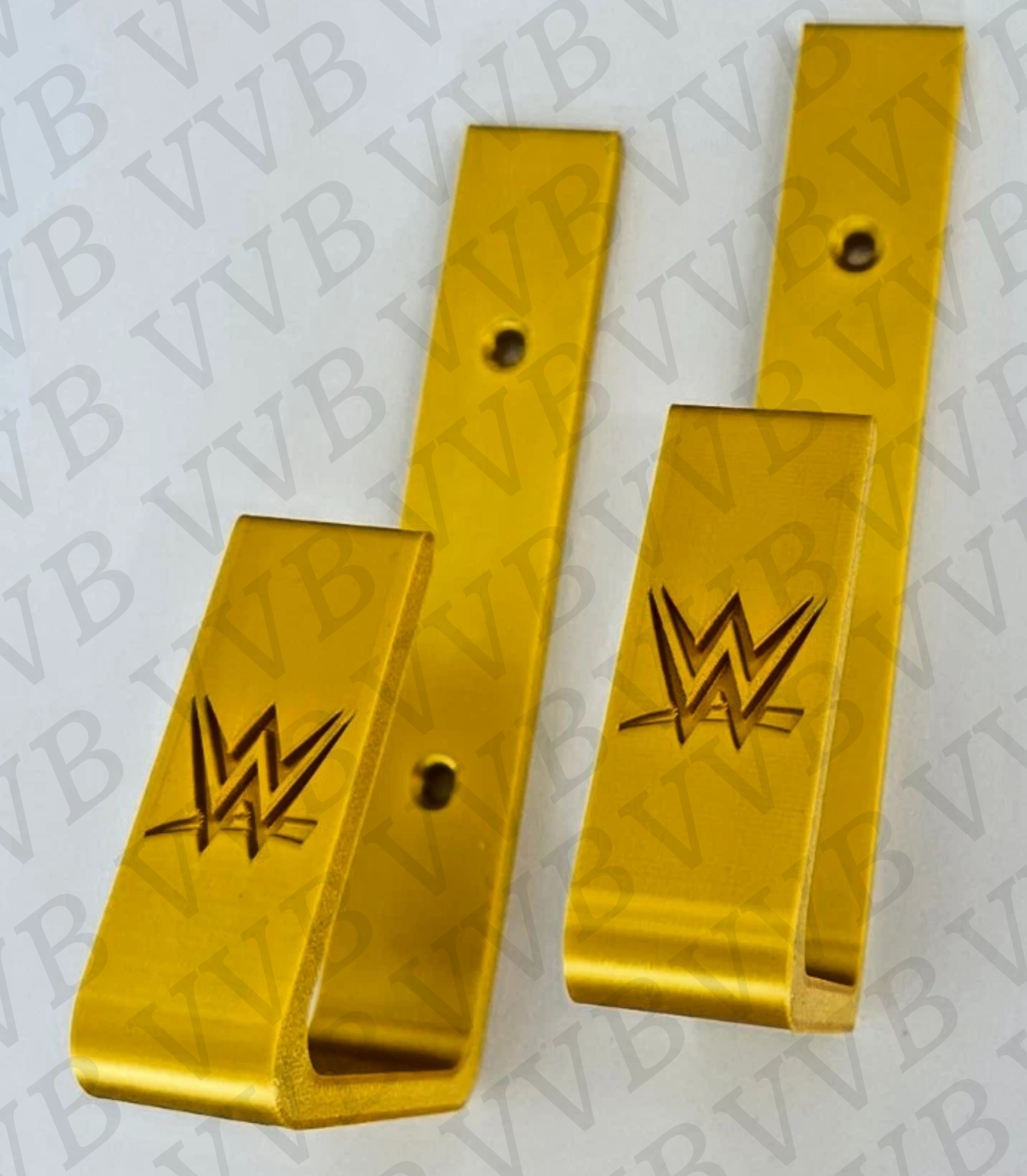 Championship Belt Wall Mount Display
Heavy Duty Metal Brackets (Set of 2)