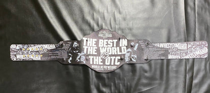 WWE WrestleMania 42 CM Punk vs Roman Reigns Championship Title Belt – Premium 6mm Die-Cast Collectible Belt