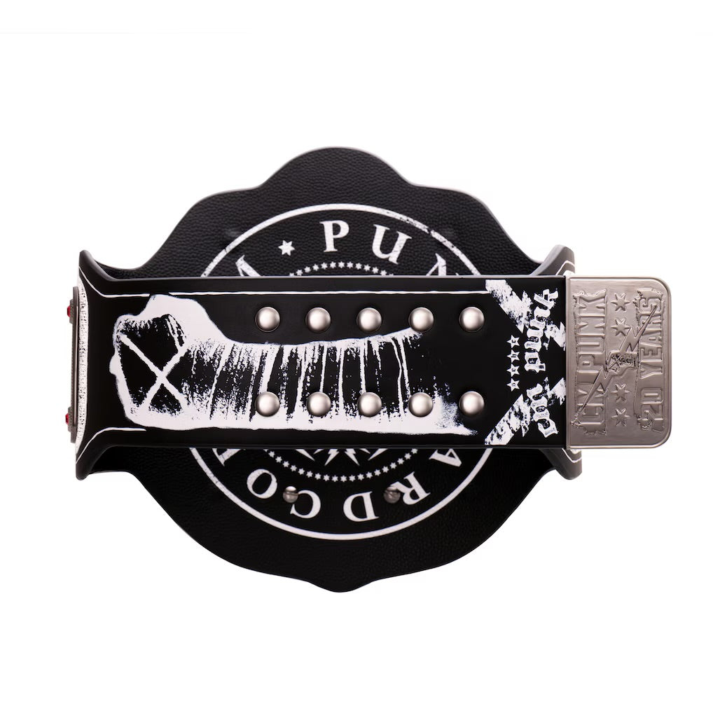 CM Punk Limited Edition Signature Series World Heavyweight Championship Replica Title Belt – Premium Adult Wrestling Collectible