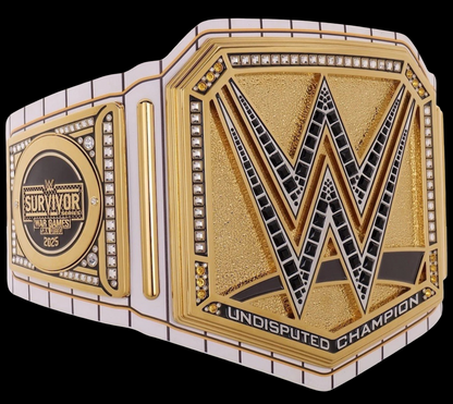 Survivor Series 2025 San Diego Undisputed Championship Replica Belt – 6mm Dual Metal Diecast Plates