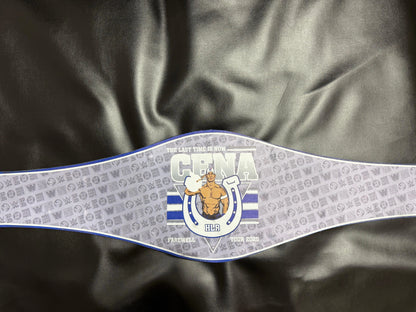 John Cena Farewell Tour 2025 Indianapolis Spinner Championship Replica Title Belt