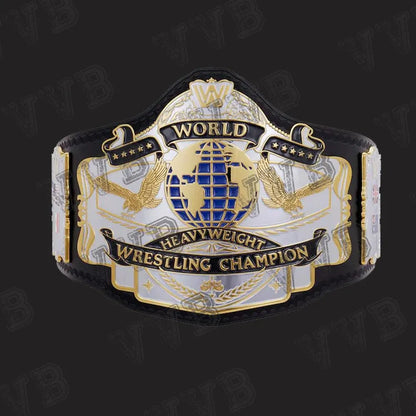 Andre the Giant World Heavyweight Championship Replica Title Belt – 4MM Brass Plate