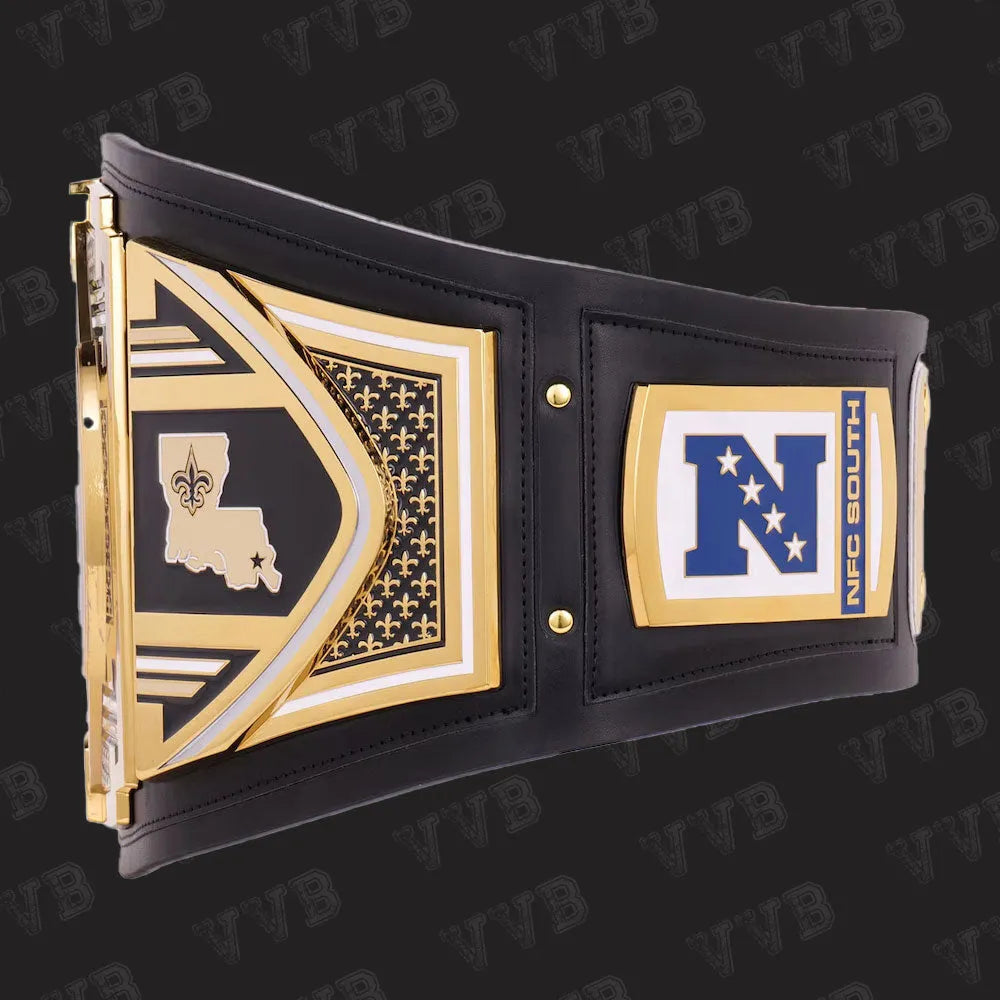 Authentic WWE Legacy Belt for New Orleans Saints Fans