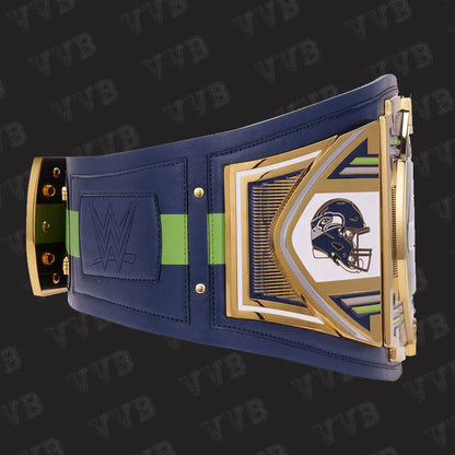 Authentic WWE Legacy Belt for Seattle Seahawks Fans