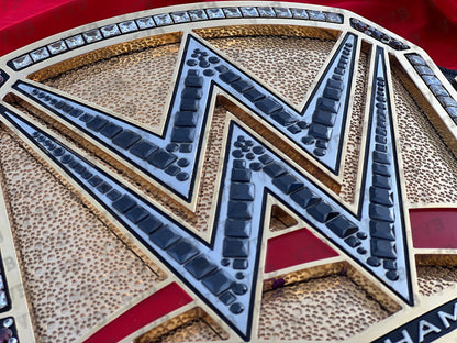 CNC Undisputed Wrestling Championship Belt – Gold Plated with Premium Leather Strap