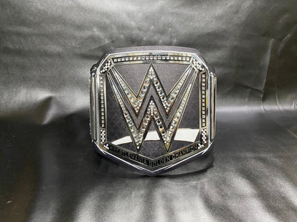 WrestleMania 42 Golden World Championship Belt – 2mm Premium Diecast Wrestling Title | Heavyweight Replica