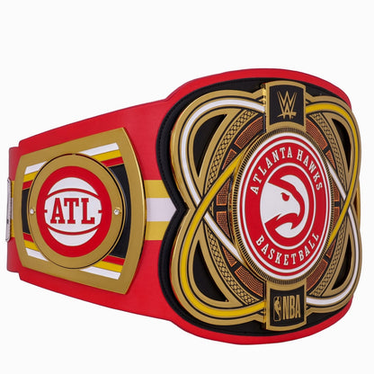 NBA Atlanta Hawks WWE Legacy Championship Title Belt – Premium Brass Plates Adult Leather Strap Custom Replica