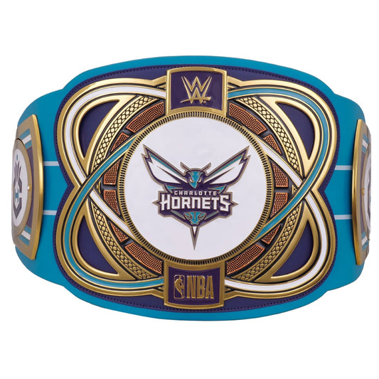 NBA Charlotte Hornets WWE Legacy Championship Title Belt – Premium Brass Adult Leather Strap Custom Replica