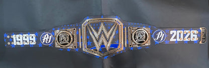 WWE AJ Styles "Phenomenal One" Signature Series World Heavyweight Championship Replica Belt 6mm Diecast