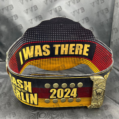 Bash In Berlin Gunther 2024 World Heavyweight Championship Replica Leather Belt