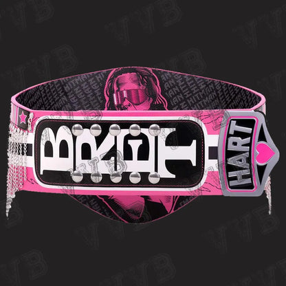 Bret Hart Legacy Championship Wrestling Replica Title Belt – 2MM Brass
