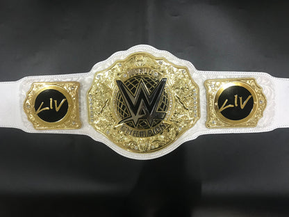 Women’s Heavyweight Championship Wrestling Replica Belt – Liv Morgan Edition with Custom Side Plates