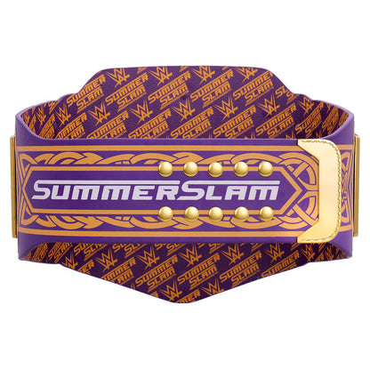 SummerSlam 2026 Minneapolis Championship Replica Title Belt – 6mm Die-Cast Metal Plates | Premium Adult Wrestling Replica