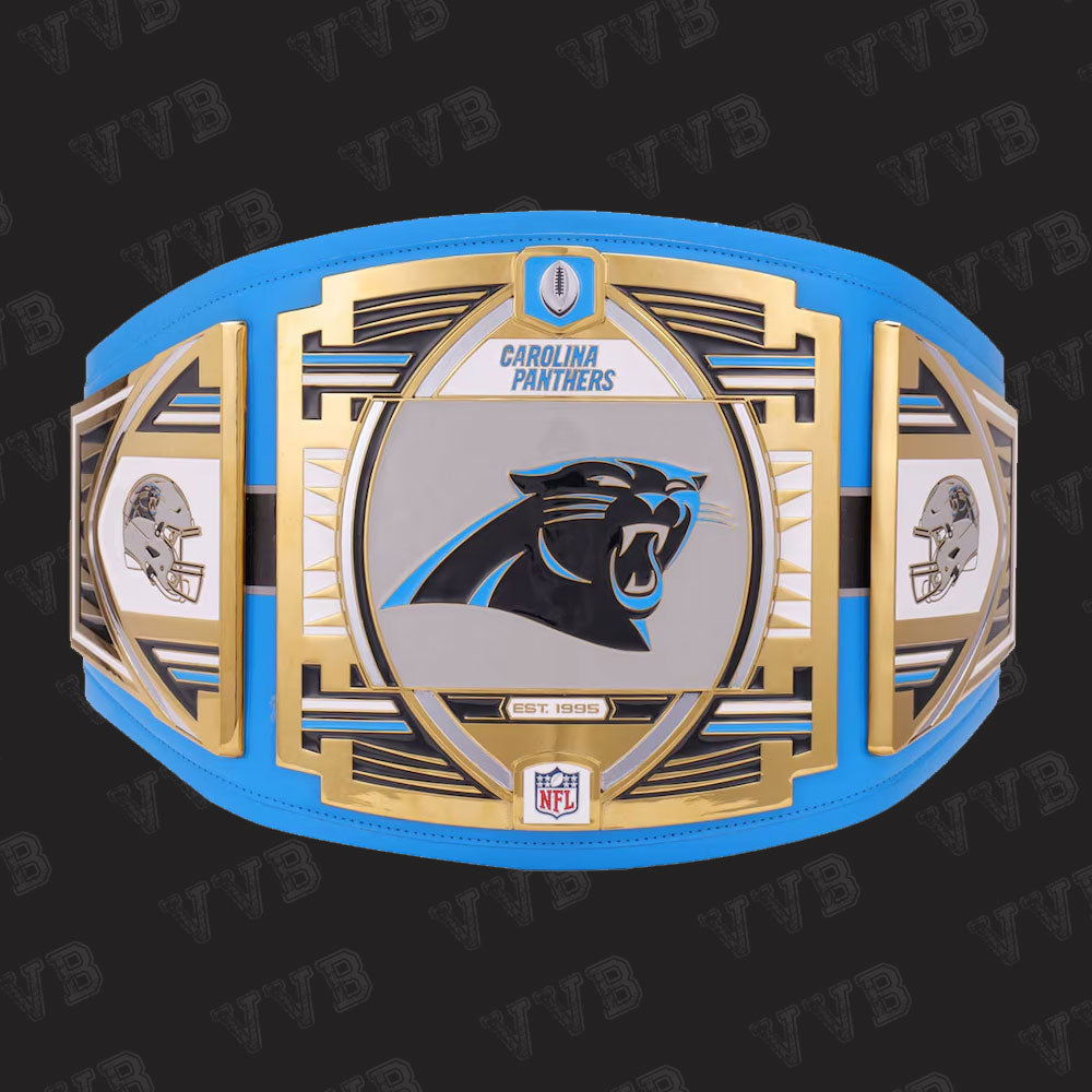 Carolina Panthers WWE Legacy Title Belt Replica