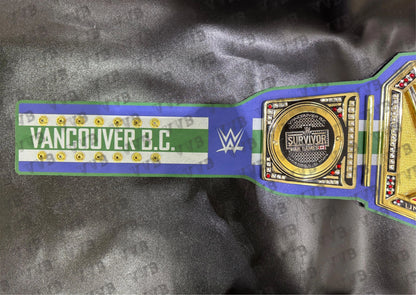 WWE Survivor Series War Games 2024 Undisputed Championship Title Belt Diecast 6mm