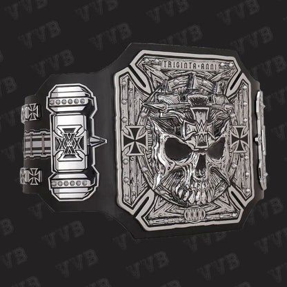 Collector's edition Triple H legacy title belt