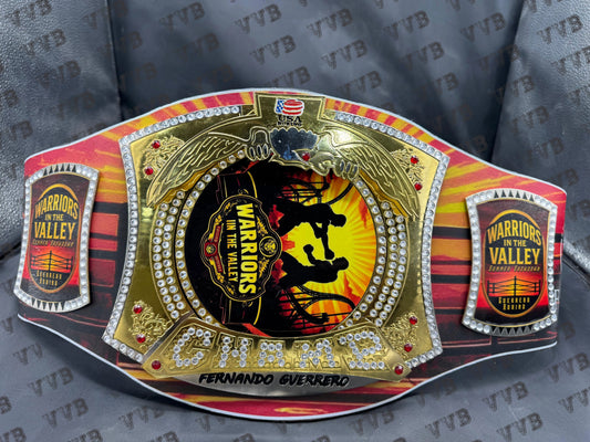 New USA Boxing Custom Spinner ChampionShip Belt 2mm Brass Adult