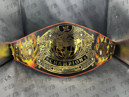 WWE Custom Eddie Guerrero Heavyweight Wrestling Championship Belt Replica
