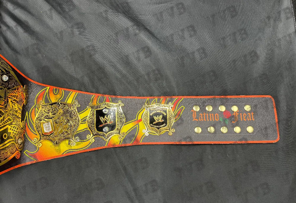 WWE Custom Eddie Guerrero Heavyweight Wrestling Championship Belt Replica