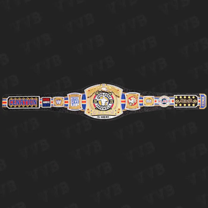 Custom John Cena Championship Belt - Show Your Support