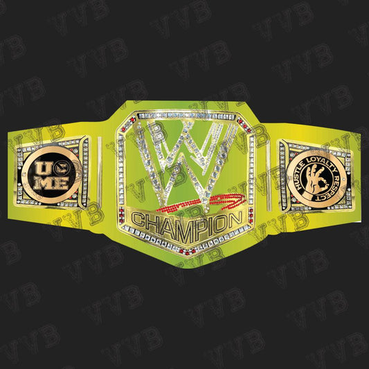 Custom John Cena Universal World Heavyweight Championship Replica Belt