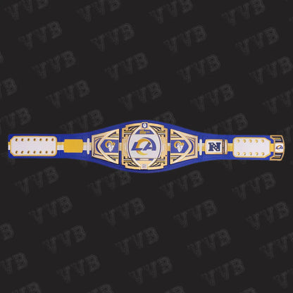 Custom Los Angeles Rams Wrestling Belt - Shop Now
