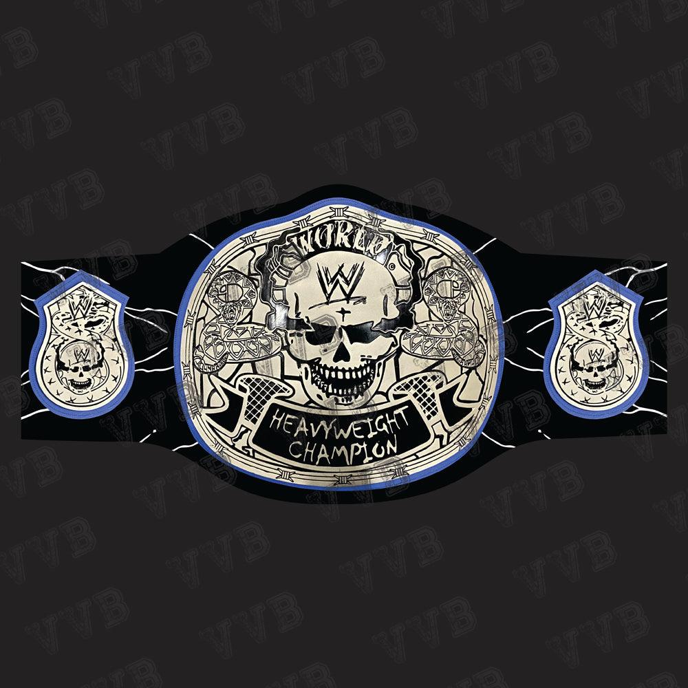 Custom New Stone Cold Limited Edition Smoking Skull Championship Wrestling Title Belt 2MM Brass