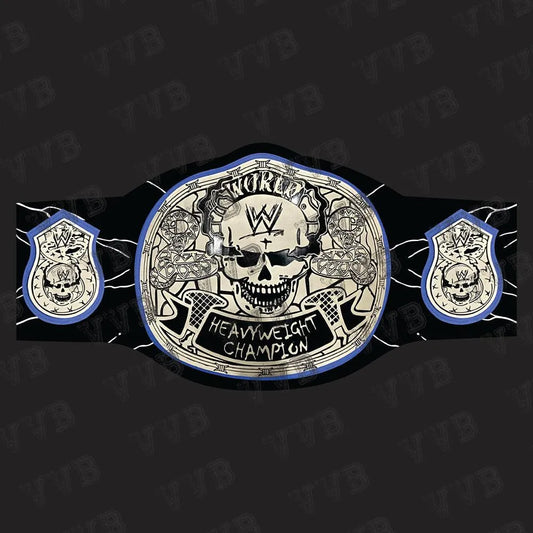 Custom New Stone Cold Limited Edition Smoking Skull Championship Wrestling Title Belt 2MM Brass