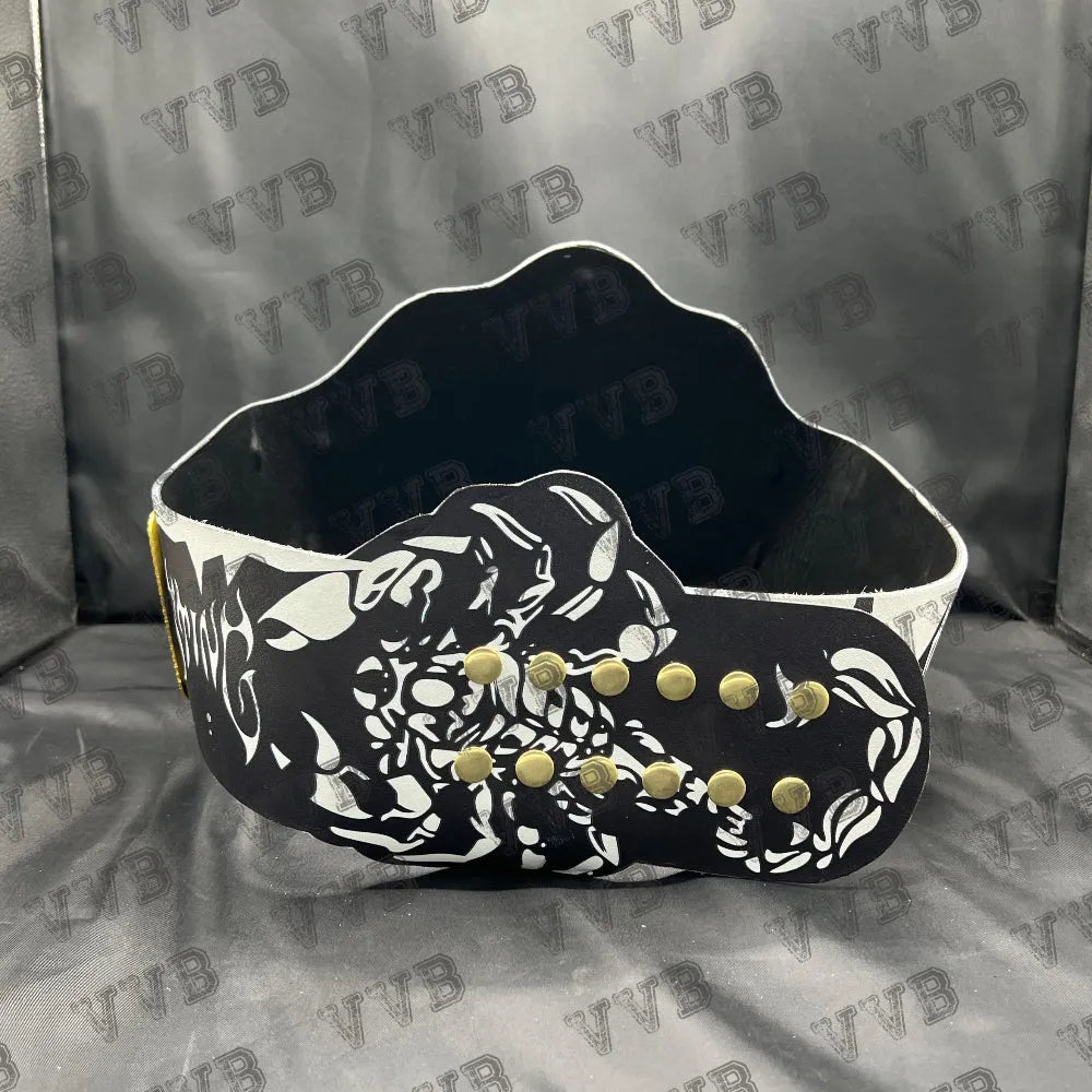 Custom Tribute to Sting Big Gold World Heavyweight Championship Belt – Replica Wrestling Title for Collectors & Fans