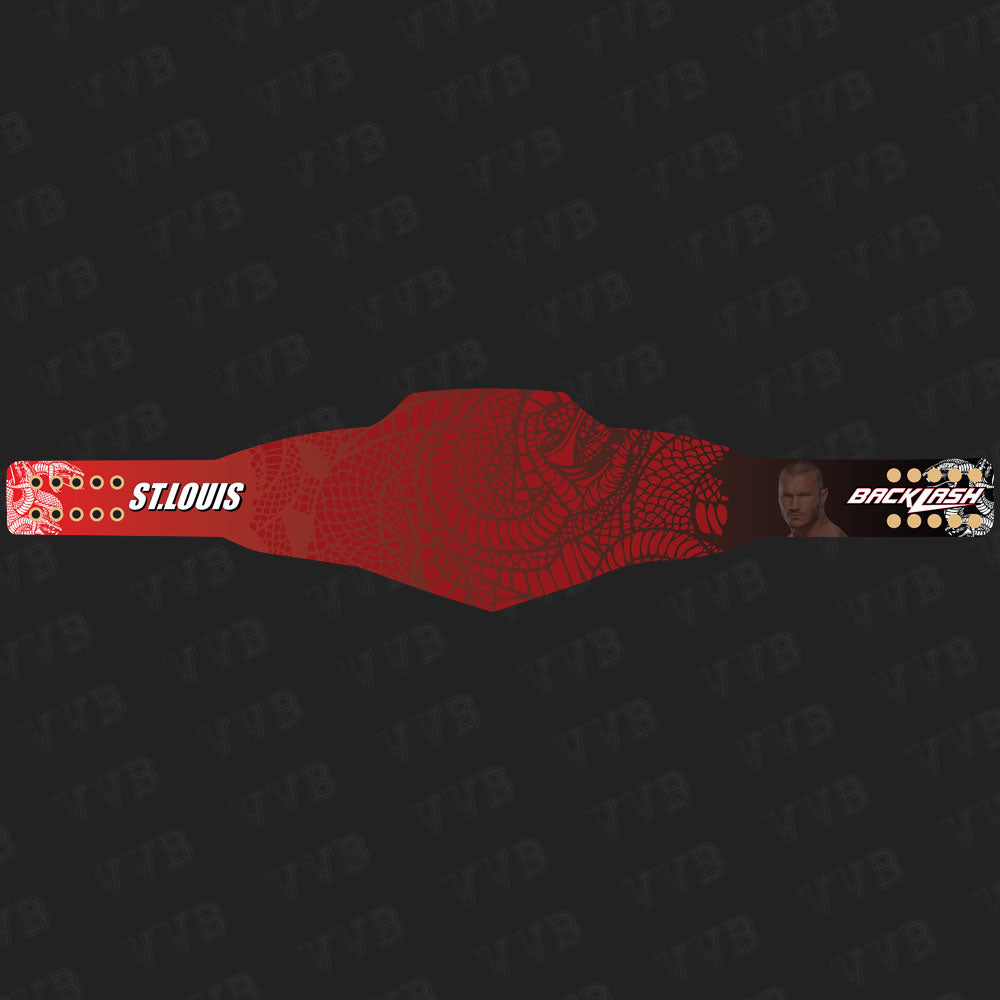Custom WWE Title Belt - Show Your Support for Backlash