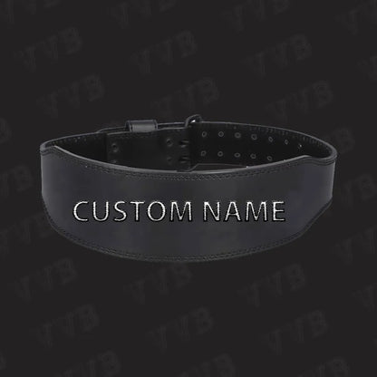 Custom weight lifting belts for personalized training