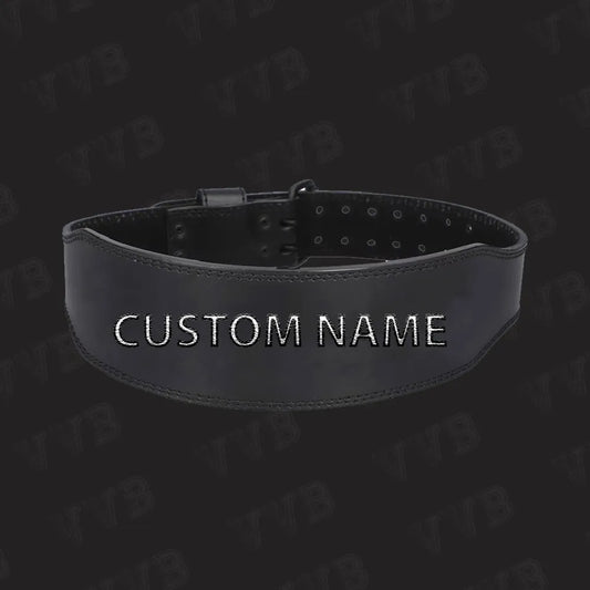 Custom weight lifting belts for personalized training
